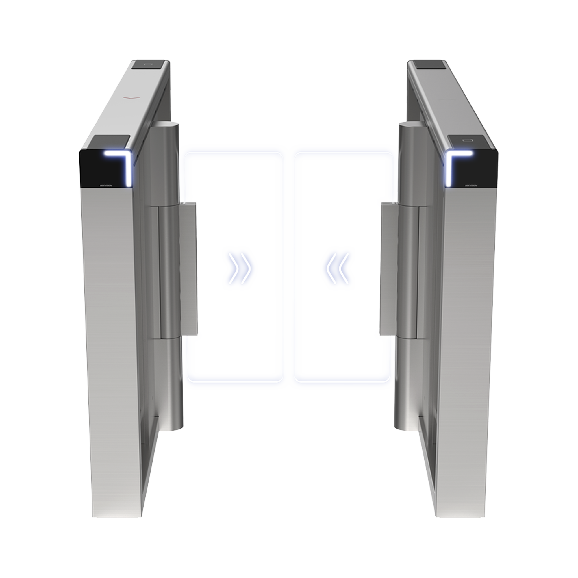 DS-K3B530X-LR/MPG-DP90|Torniquete Swing PREMIUM / Iluminación LED / 12,000,000 Ciclos MCBF / Incluye Lectores de Tarjeta y Panel de Acceso / 14 Pares de IR / Carril de 90 cms / Compatible con Reconocimiento Facial / Incluye Izquierdo y Derecho